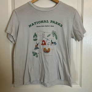 Cute National Park graphic t-shirt